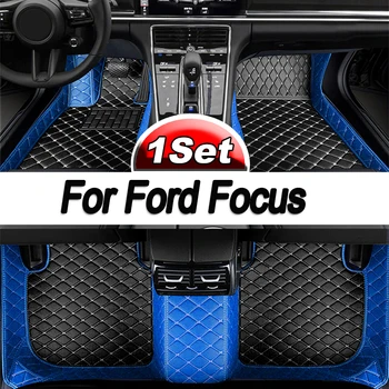 Автомобильные коврики для Ford Focus MK2.5 2006 2007 2008 2009 2010 2011 Автомобильные накладки для ног Автомобильный Ковер Аксессуары для интерьера
