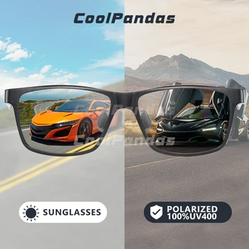 2022 Квадратные Фотохромные Солнцезащитные очки, Поляризованные Мужские И Женские Алюминиево-Магниевые Солнцезащитные Очки, Очки для вождения, Прямоугольные Gafas De Sol