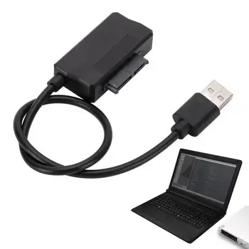 Кабель-адаптер оптического привода USB2.0 Адаптер-конвертер Кабель для ноутбука 6p + 7p Второго поколения, кабель для преобразования оптического привода